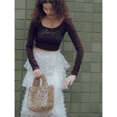 スナイデル SNIDEL 【SNIDEL/Juicy Couture】ファーBAG （IVR）｜詳細画像