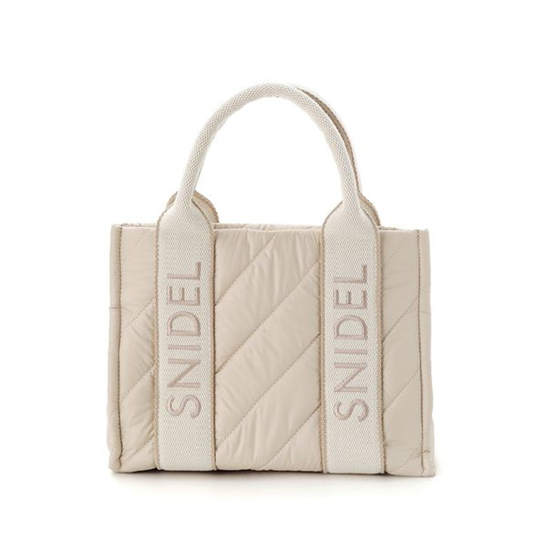 スナイデル SNIDEL キルティングロゴバッグ （BLK） -ファッション通販