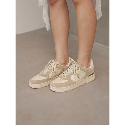 スナイデル SNIDEL 【POLO RALPH LAUREN】スニーカー/MASTERS CRT－SNEAKERS－LOW TOP LACE （BEG）｜詳細画像