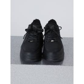 プラットフォームスニーカー （BLK）