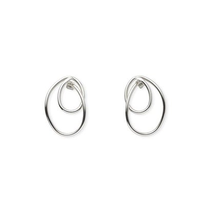 ダブルラインフープピアス （GLD）｜詳細画像