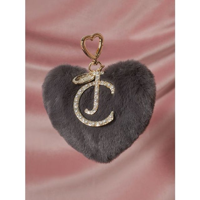 【SNIDEL/Juicy Couture】ハートファーチャーム （GRY）