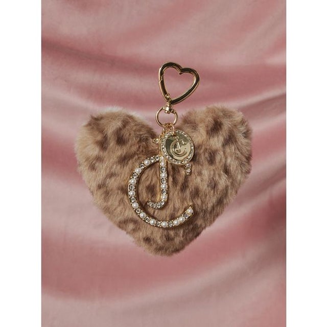 【SNIDEL/Juicy Couture】ハートファーチャーム （ANIMAL）