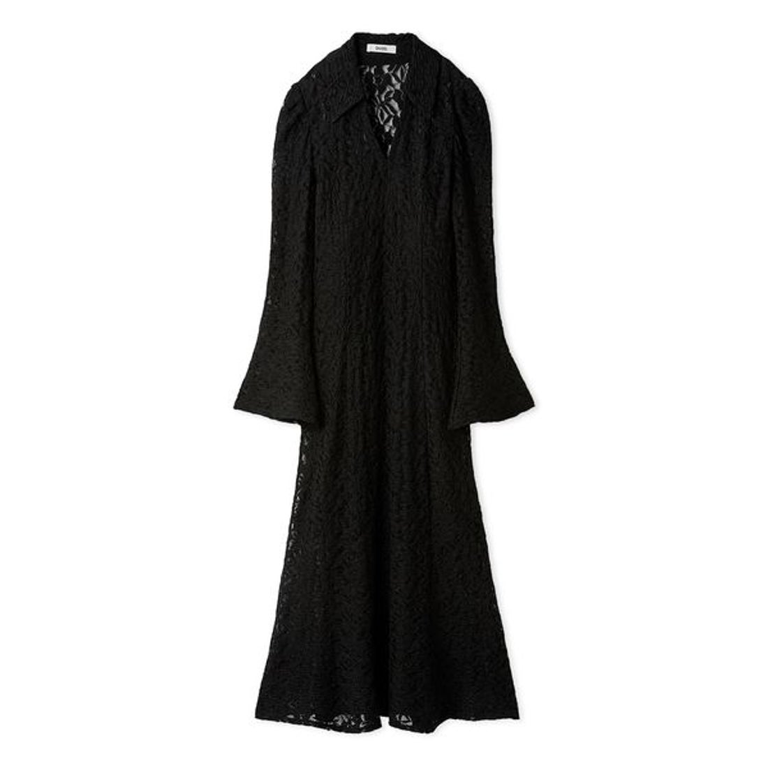 スナイデル SNIDEL カットレースワンピース BLK - ファッション通販