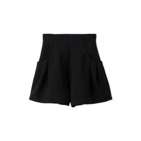 【SNIDEL】Sustainableタックボリュームショートパンツ　グレー 1 スナイデル SNIDEL Sustainableタックボリュームショートパンツ （BLK