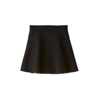 【セットアップ対応】ロー切替フレアスカショーパン （BLK）｜詳細画像