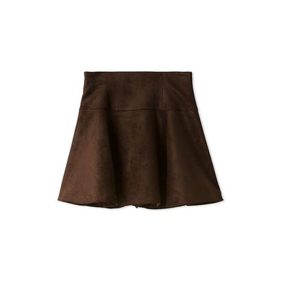 【セットアップ対応】ロー切替フレアスカショーパン （BLK）｜詳細画像