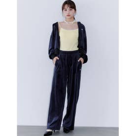 【adidas Originals】ESS VELOUR PANT /エッセンシャルズ ベロアパンツ （BLK）
