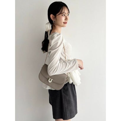 フリルドッキングペプラムベロアトップス （OWHT）｜詳細画像