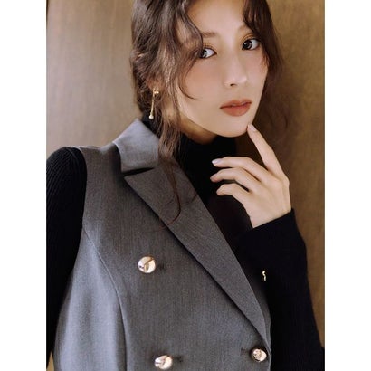 【WARM】シンプルハイネックニットプルオーバー （LPNK）｜詳細画像