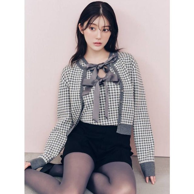 千鳥ジャガードアンサンブル （GRY）