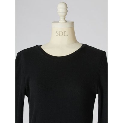 スナイデル SNIDEL レーストリムラッフルカットワンピース （BLK）｜詳細画像