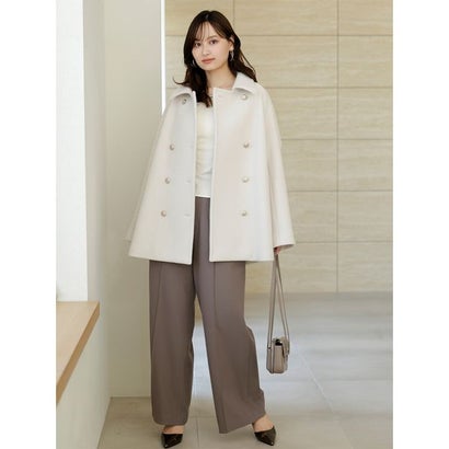 【WARM】シンプルタックパンツ （GRY）｜詳細画像
