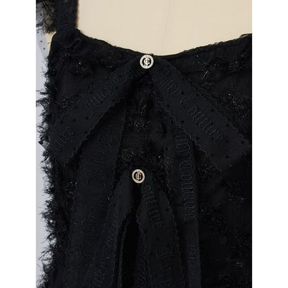 【SNIDEL/Juicy Couture】フェザーチュールワンピース （IVR）｜詳細画像