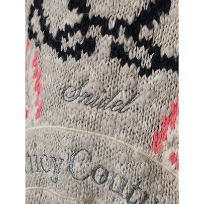【SNIDEL/Juicy Couture】ジャガードチュールリボンニットワンピース （OWHT）｜詳細画像