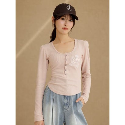 【SNIDEL/Juicy Couture】サーマルプルオーバー （PNK）｜詳細画像