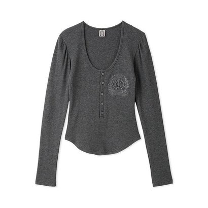 【SNIDEL/Juicy Couture】サーマルプルオーバー （GRY）｜詳細画像