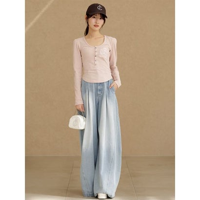 【SNIDEL/Juicy Couture】サーマルプルオーバー （OWHT）｜詳細画像