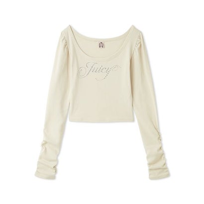 【SNIDEL/Juicy Couture】ホットフィックスショートロンT （BRW）｜詳細画像