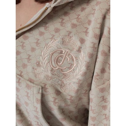 【SNIDEL/Juicy Couture】ベロアファーフーディー （PNK）｜詳細画像