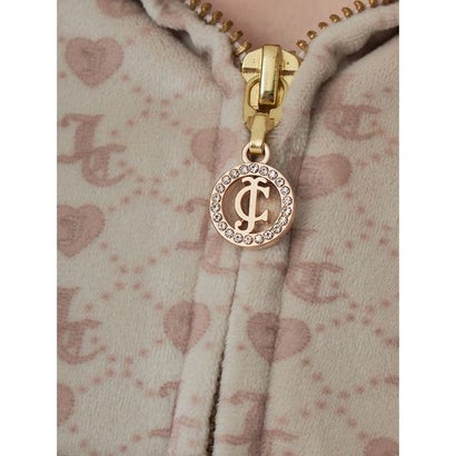 【SNIDEL/Juicy Couture】ベロアファーフーディー （LGRY）｜詳細画像