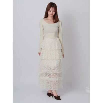スナイデル SNIDEL 【SNIDEL/Juicy Couture】ホットフィックスショートロンT （OWHT）｜詳細画像