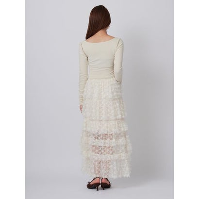 スナイデル SNIDEL 【SNIDEL/Juicy Couture】ホットフィックスショートロンT （OWHT）｜詳細画像