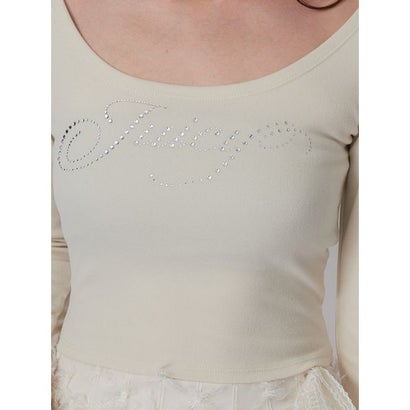 スナイデル SNIDEL 【SNIDEL/Juicy Couture】ホットフィックスショートロンT （OWHT）｜詳細画像