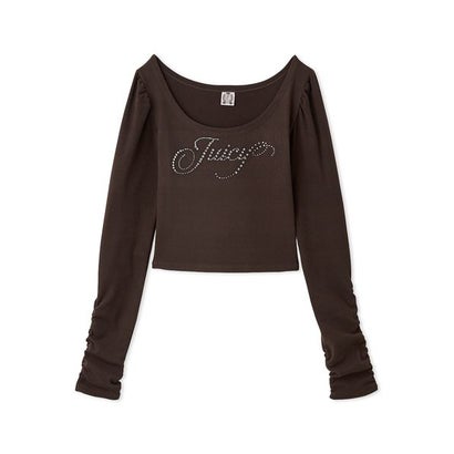 【SNIDEL/Juicy Couture】ホットフィックスショートロンT （LBLU）｜詳細画像