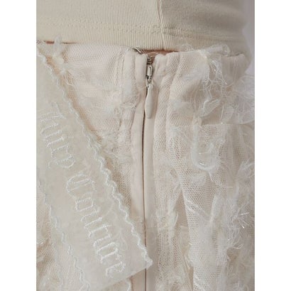 スナイデル SNIDEL 【SNIDEL/Juicy Couture】フェザーチュールスカート （BLK）｜詳細画像