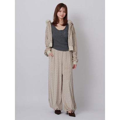 【SNIDEL/Juicy Couture】ベロアファーフーディー （BRW）｜詳細画像