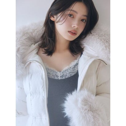 レーストリムミニニットワンピース （BLK）｜詳細画像