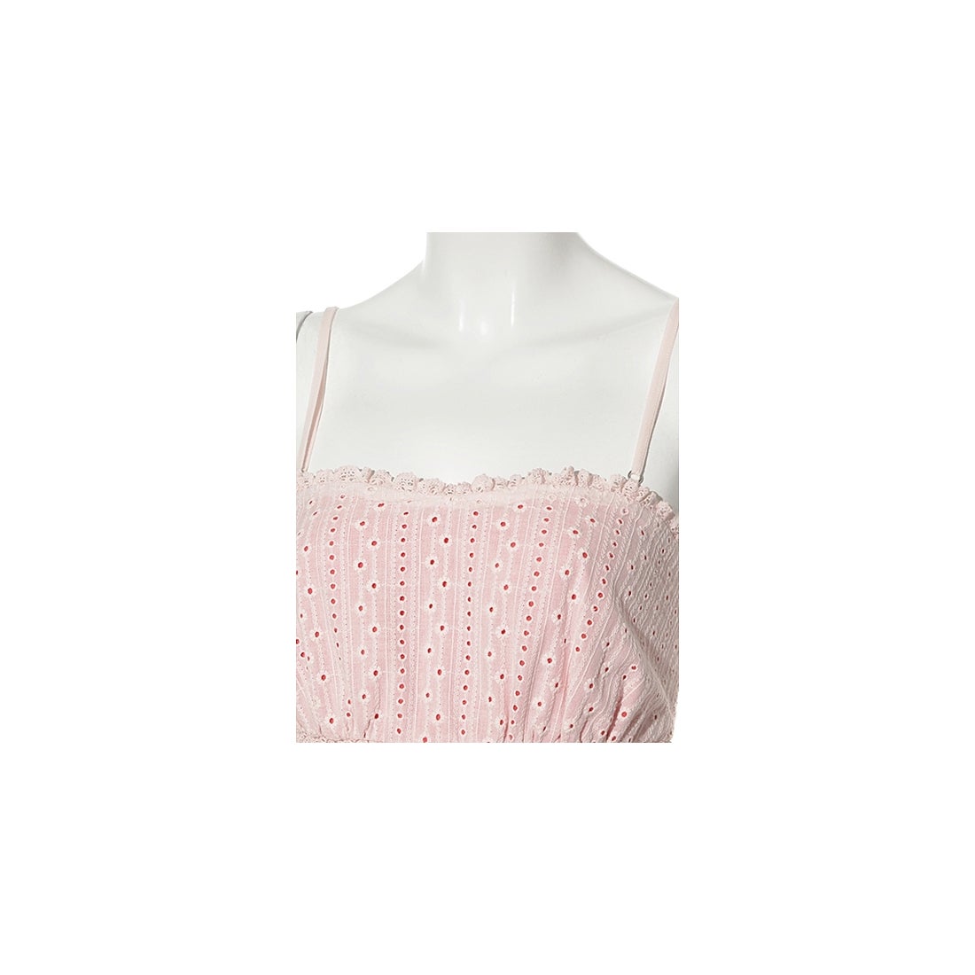 SNIDEL パンチングレースロンパース カーキ -ファッション通販 FASHION 