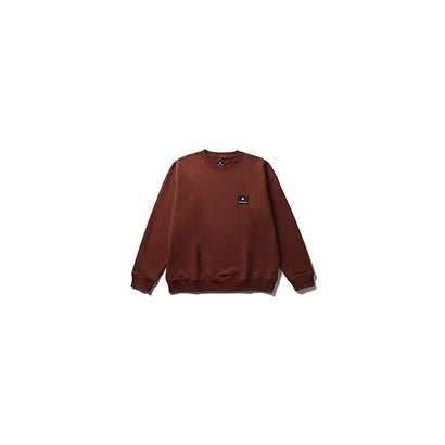 スノーピーク/New Standard Square Logo Pullover M LBR （LIGHT BROWN）｜詳細画像