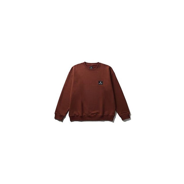/New Standard Square Logo Pullover M LBR （LIGHT BROWN）