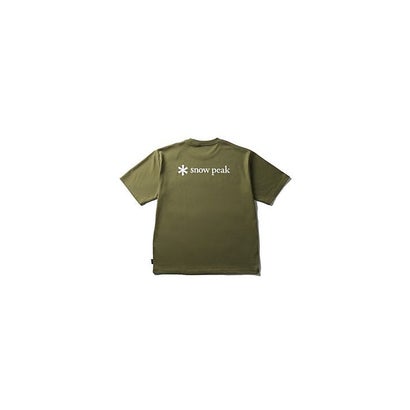 スノーピーク snow peak スノーピーク/NSD Back Printed Logo T-Shirt XL OL （OLIVE）｜詳細画像