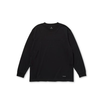 スノーピーク/Stain Repellent L/S Pullover （BLACK）｜詳細画像