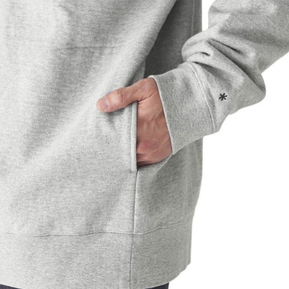 パーカー メンズ レディース おしゃれ ジップアップ フーディー スウェット ロゴ ワンポイント リサイクル コットン Recycled Cotton Zip Up Parka SW-25SU402 （BLACK）｜詳細画像