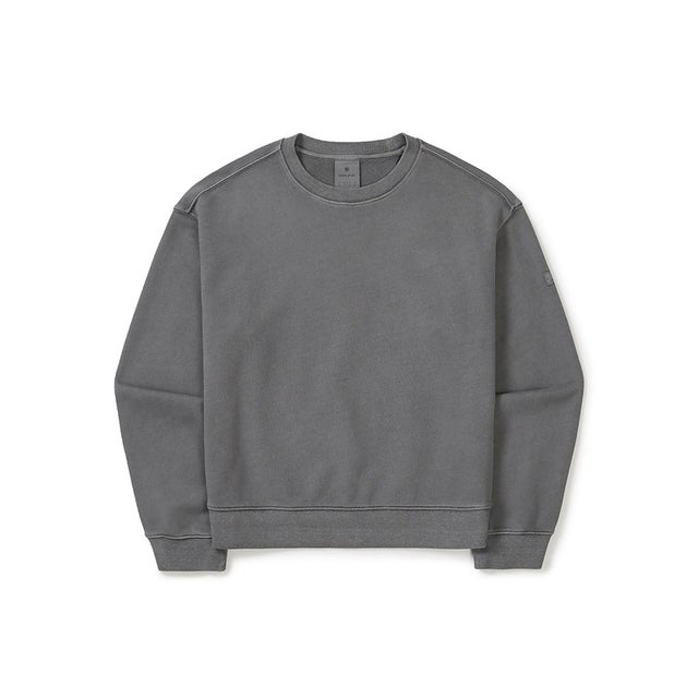 /Pigment Women's Sweatshirt M CH （CHARCOAL）