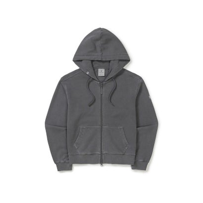 スノーピーク/Pigment Women's Zip Up Hoodie S CH （CHARCOAL）｜詳細画像