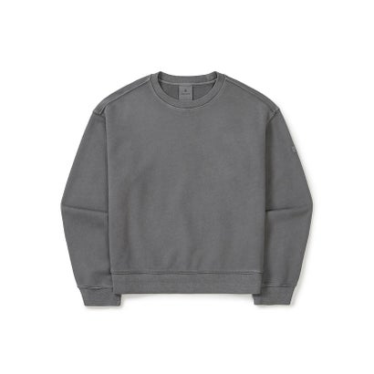 スノーピーク/Pigment Women's Sweatshirt S CH （CHARCOAL）｜詳細画像