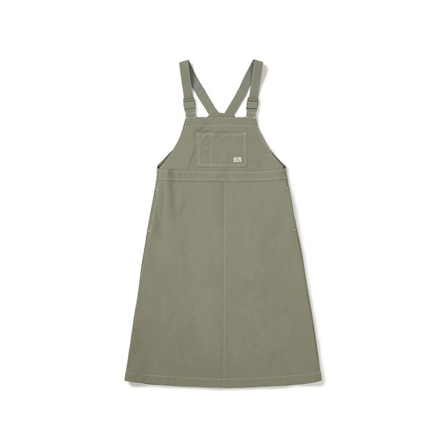 /Clend Overall Dress S POL （PASTEL OLIVE）