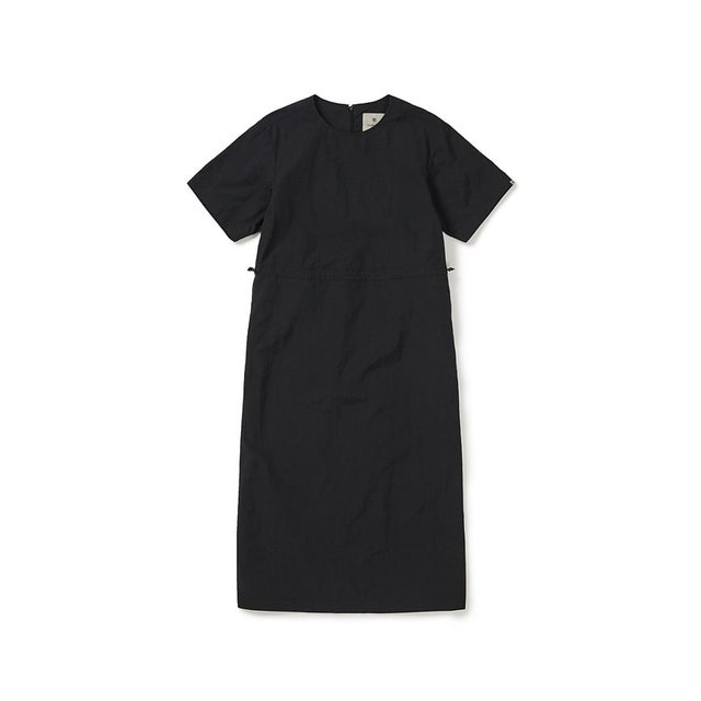 /Taslan S/S Dress L BK （BLACK）