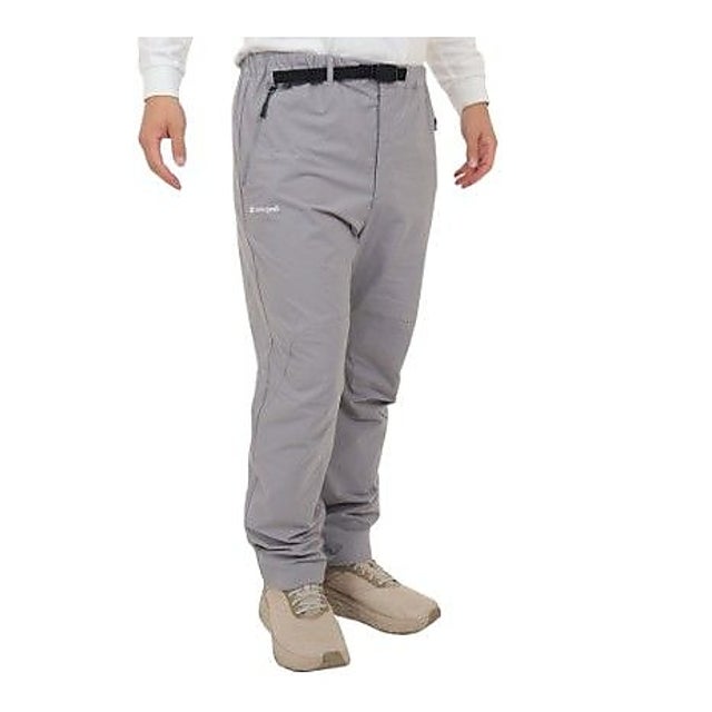 /STRETCH CLOTH PANTS L GREY （GRY）