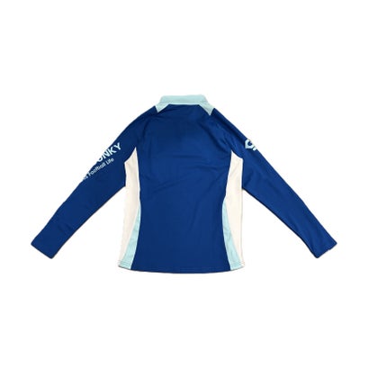 サッカージャンキー soccer junky フットサル TRAPS LETTER ストレッチスムースプロトレ HALF-ZIP SJ26D22 （1 ホワイト）｜詳細画像