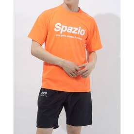 メンズ サッカー/フットサル 半袖シャツ Spazioプラシャツ GE-0781 （オレンジ）