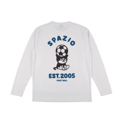 スパッツィオ SPAZIO スパッツィオ Spazio フットサル JR.PIPPO-FB ロングプラシャツ  GE1188 （01 ホワイト）｜詳細画像