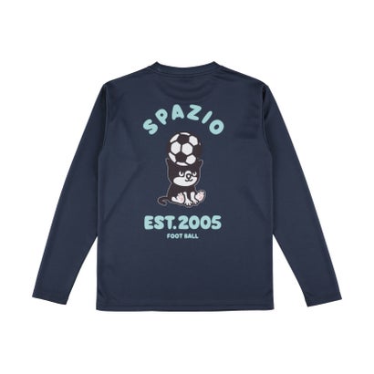 スパッツィオ SPAZIO スパッツィオ Spazio フットサル JR.PIPPO-FB ロングプラシャツ  GE1188 （01 ホワイト）｜詳細画像