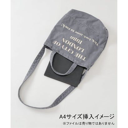 《別注》CONTROL FREAK WASHED LOGOトート ミニポーチ付き（グレーA）｜詳細画像