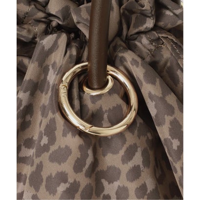 《WEB限定 / 追加2予約》Spick & Span LEOPARD TOTE（ブラウン）｜詳細画像